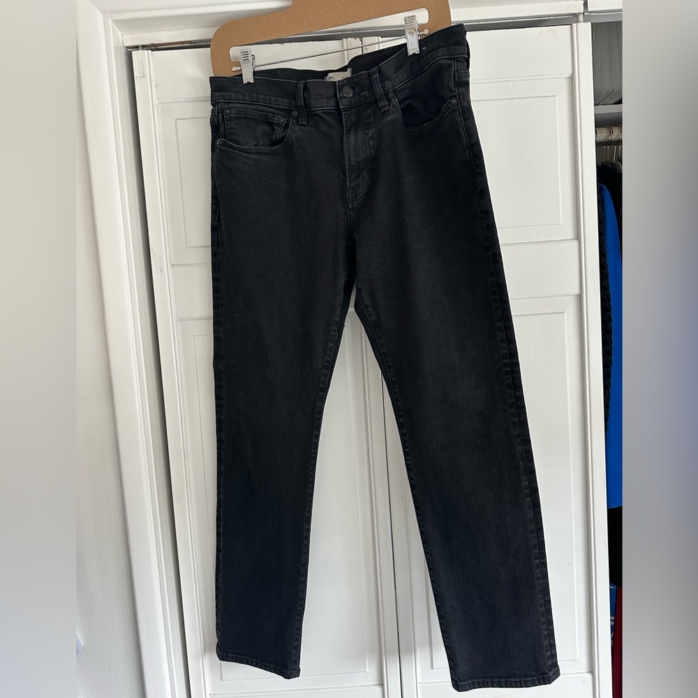 Madewell Men's slim 34x30 Black Jeans